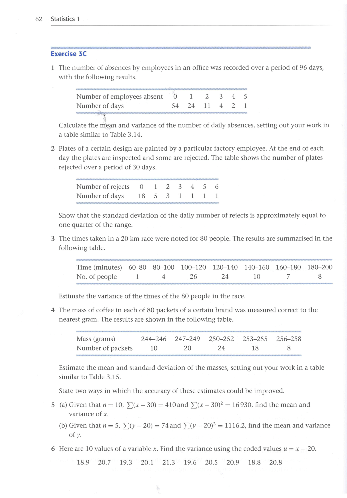Cambridge Statistics